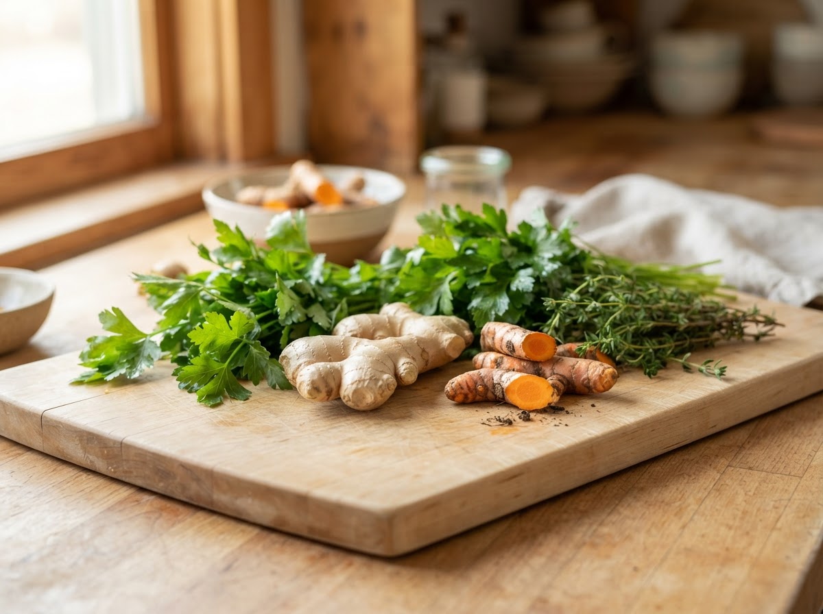 Mineral-rich foods including nuts and seeds